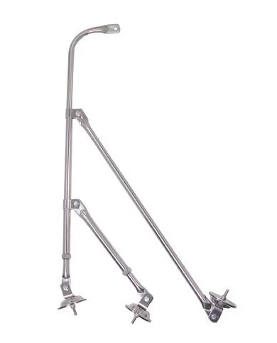 (BULK) STAINLESS STEEL TRI-POD FENDER MIRROR BRACKET (BULK) STAINLESS STEEL TRI-POD FENDER MIRROR BRACKET