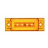UP36976-16 LED Rectangular GloLight (Clearance/Marker) - Amber LED/Amber Lens