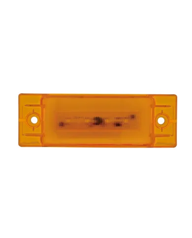UP36976-16 LED Rectangular GloLight (Clearance/Marker) - Amber LED/Amber Lens