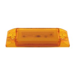 UP36976-16 LED Rectangular GloLight (Clearance/Marker) - Amber LED/Amber Lens