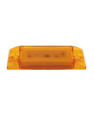UP36976-16 LED Rectangular GloLight (Clearance/Marker) - Amber LED/Amber Lens
