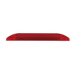 UP36977-16 LED Rectangular GloLight (Clearance/Marker) - Red LED/ Red Lens