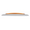 UP36980-16 LED Rectangular GloLight With Bezel (Clearance/Marker) - Amber LED/Amber Lens