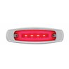 UP36981-16 LED Rectangular GloLight With Bezel (Clearance/Marker) - Red LED/Red Lens