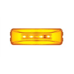 UP36992-10 LED Rectangular GloLight (Clearance/Marker) - Amber LED/Amber Lens