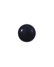 (10/CARD) BLACK PLASTIC SNAP-ON CAP - SIZE 6/8 SCREW