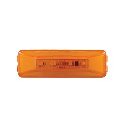 UP36992-10 LED Rectangular GloLight (Clearance/Marker) - Amber LED/Amber Lens