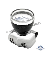 (CARD) BLACK STEERING WHEEL SPINNER