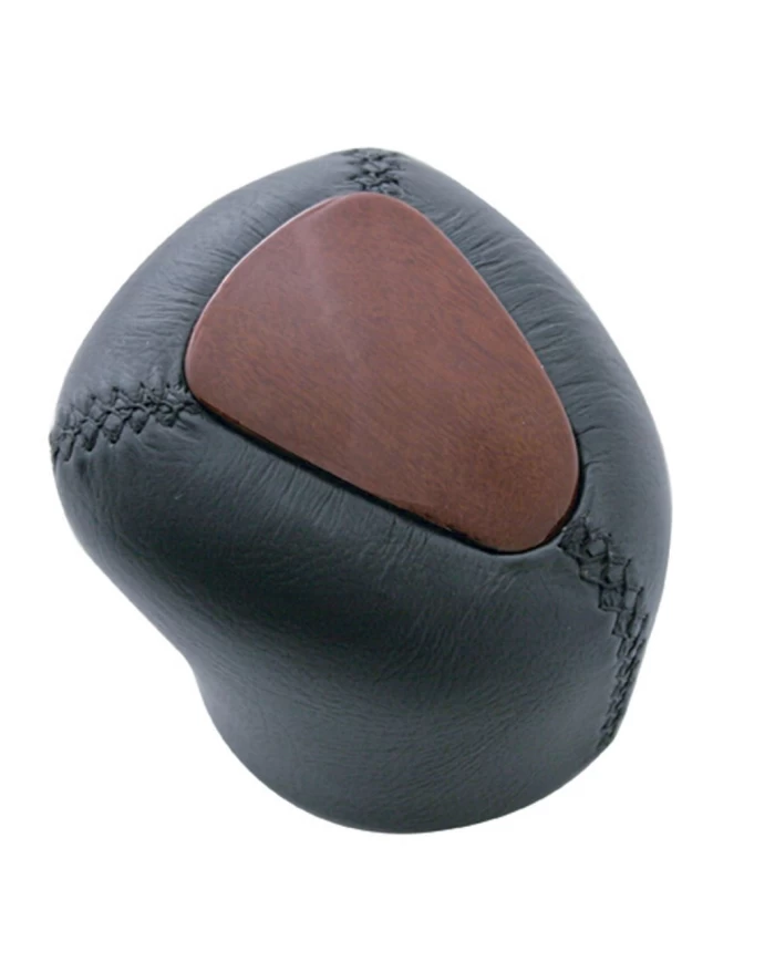 *CLOSEOUT* BLACK LEATHER GEARSHIFT KNOB - 9/10 SPEED *CLOSEOUT* BLACK LEATHER GEARSHIFT KNOB - 9/10 SPEED