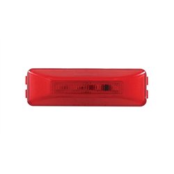 UP36993-10 LED Rectangular GloLight (Clearance/Marker) - Red LED/Red Lens