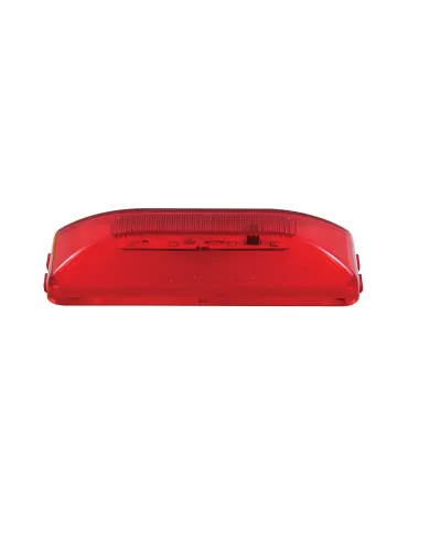 UP36993-10 LED Rectangular GloLight (Clearance/Marker) - Red LED/Red Lens