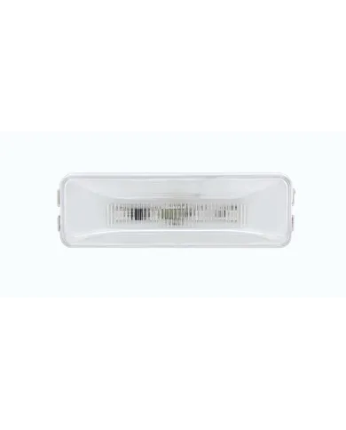 UP36995-10 LED Rectangular GloLight (Clearance/Marker) - Red LED/Clear Lens