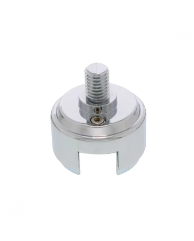 (BULK) 1/2"-13 THREAD-ON SHIFT KNOB CHROME MOUNTING ADAPTOR FOR EATON FULLER STYLE 13/15/18 STYLE (BULK) 1/2"-13 THREAD-ON SHIFT KNOB CHROME MOUNTING ADAPTOR FOR EATON FULLER STYLE 13/15/18 STYLE