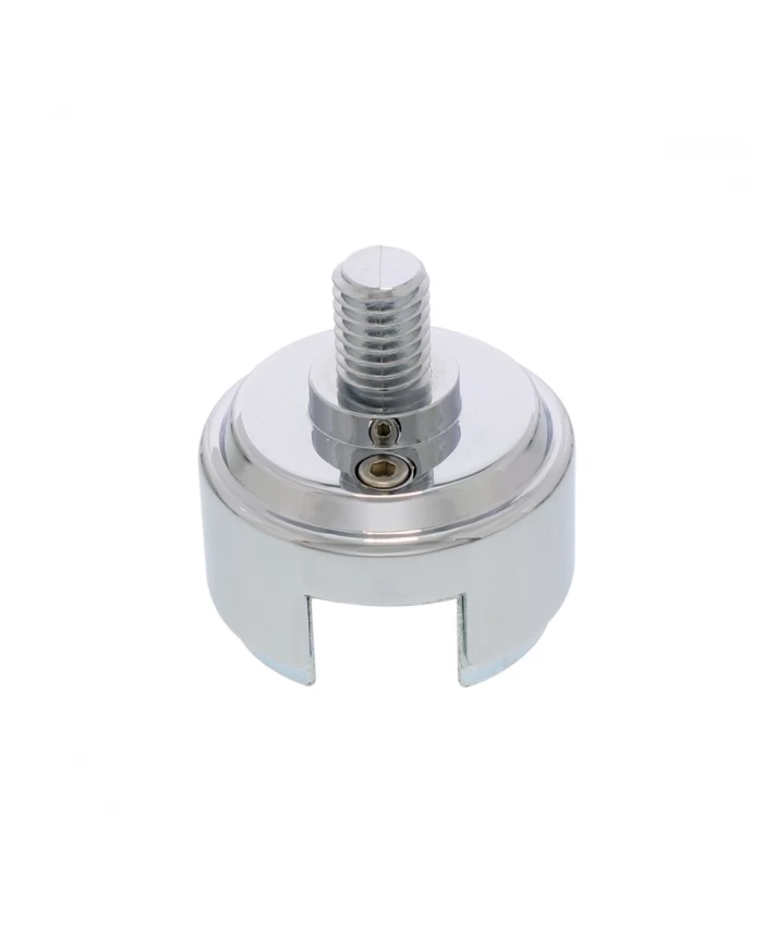 (BULK) 1/2"-13 THREAD-ON SHIFT KNOB CHROME MOUNTING ADAPTOR FOR EATON FULLER STYLE 13/15/18 STYLE (BULK) 1/2"-13 THREAD-ON SHIFT KNOB CHROME MOUNTING ADAPTOR FOR EATON FULLER STYLE 13/15/18 STYLE