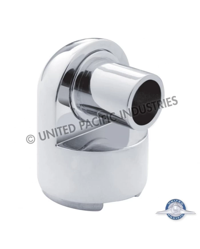 (BULK) CHROME "DAYTONA" 15/16" SIDE MOUNT GEARSHIFT MOUNTING ADAPTOR