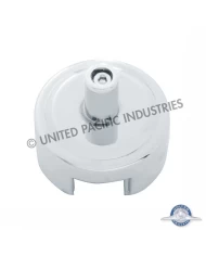 (BULK) CHROME 7/16" TOP GEARSHIFT MOUNTING ADAPTOR FOR EATON-FULLER 13/15/18 SPEED SHIFTERS