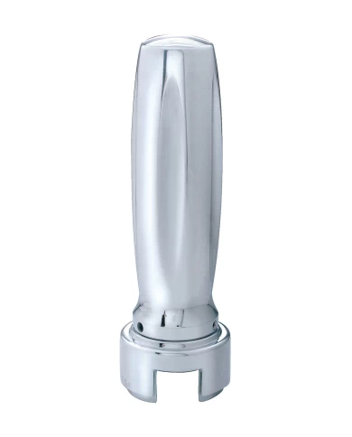 (BULK) CHROME "VEGAS" GROOVED GEARSHIFT KNOB WITH MOUNTING ADAPTOR - VERTICAL (BULK) CHROME "VEGAS" GROOVED GEARSHIFT KNOB WITH MOUNTING ADAPTOR - VERTICAL