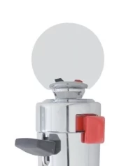 (BULK) CHROME BALL GEARSHIFT KNOB WITH MOUNTING ADAPTOR