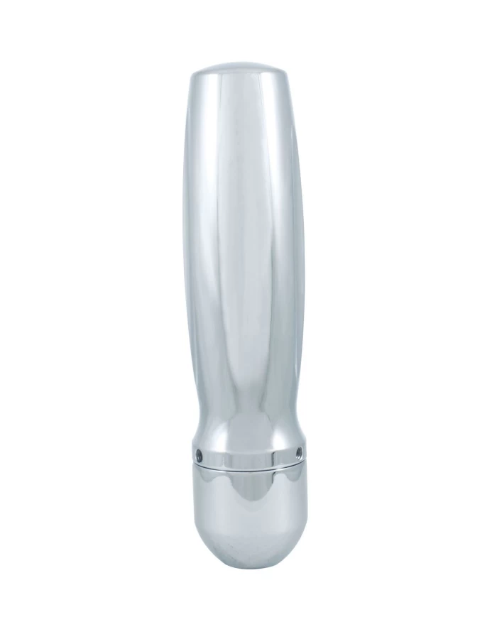 (BULK) CHROME "VEGAS" SHIFT KNOB WITH ALUMINUM SHIFT KNOB ADAPTOR