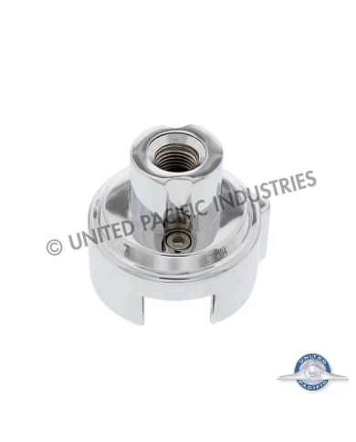 (BULK) CHROME 1" 13/15/18 SPEED LED GEARSHIFT MOUNTING ADAPTOR - VERTICAL