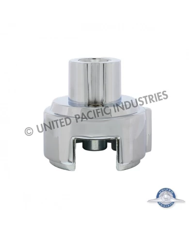 (BULK) CHROME 1" 13/15/18 SPEED LED GEARSHIFT MOUNTING ADAPTOR - VERTICAL