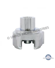 (BULK) CHROME 1" 13/15/18 SPEED LED GEARSHIFT MOUNTING ADAPTOR - VERTICAL