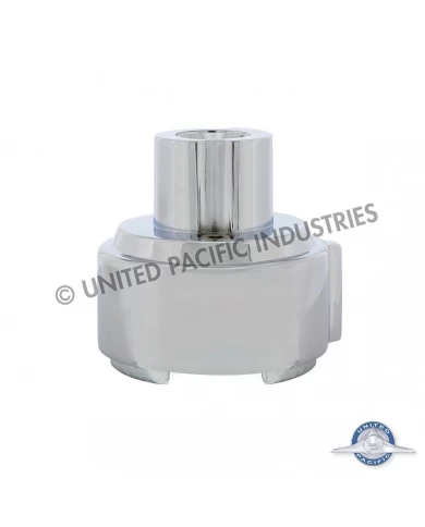 (BULK) CHROME 1" TOP LED GEARSHIFT MOUNTING ADAPTOR FOR EATON-FULLER 9 SPEED SHIFTERS