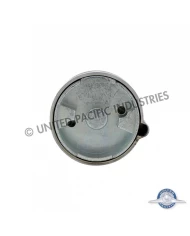 (BULK) CHROME 1" TOP LED GEARSHIFT MOUNTING ADAPTOR FOR EATON-FULLER 9 SPEED SHIFTERS