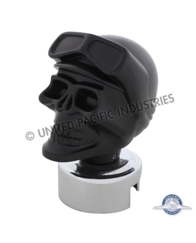 (BOX) BLACK SKULL BIKER 13/15/18 SPEED SHIFT KNOB