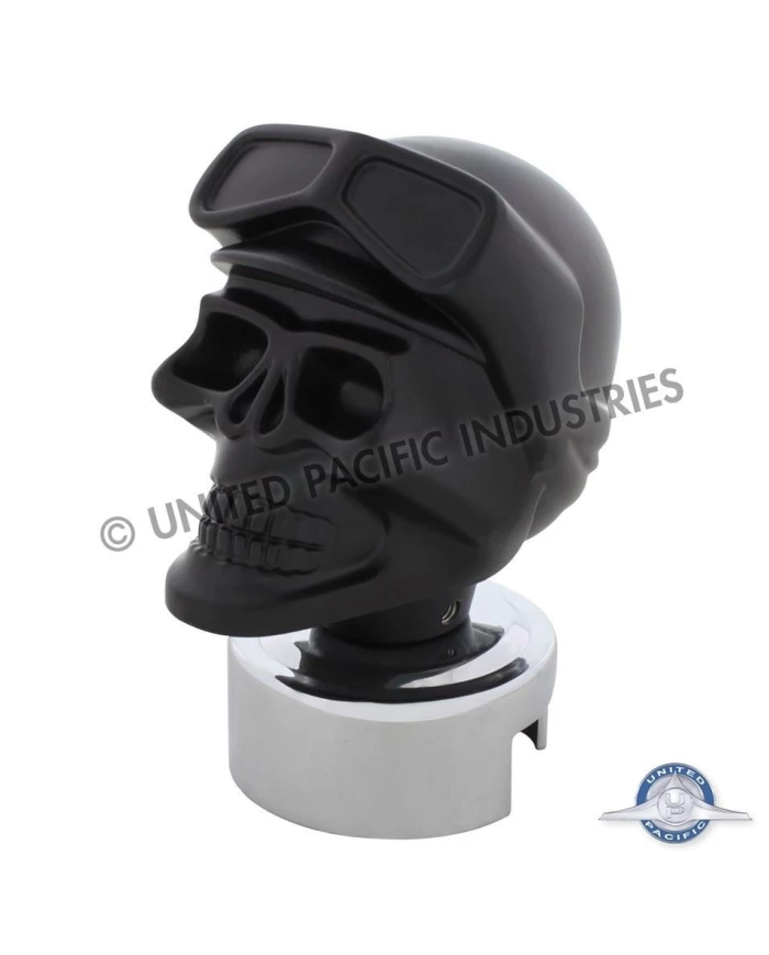 (BOX) BLACK SKULL BIKER 13/15/18 SPEED SHIFT KNOB