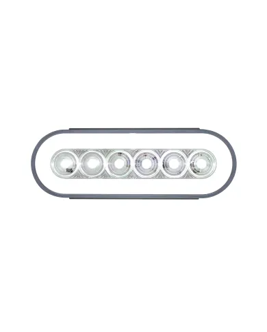UP37009-22 LED 6" Oval GloLight (Back-Up)