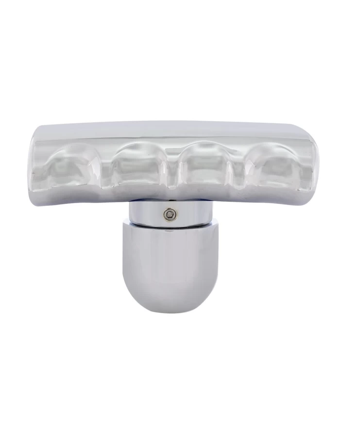 (CARD) CHROME T SHIFT KNOB WITH MOUNTING ADAPTOR (CARD) CHROME T SHIFT KNOB WITH MOUNTING ADAPTOR