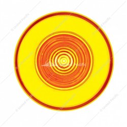 UP37016-9 LED 2.5" Round GloLight (Clearance/Marker) - Amber LED/Amber Lens
