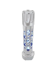 (CARD) CHROME "AUSTIN" 9 SPEED SHIFT KNOB W/HIGH POWER LED - BLUE (CARD) CHROME "AUSTIN" 9 SPEED SHIFT KNOB W/HIGH POWER LED - BLUE