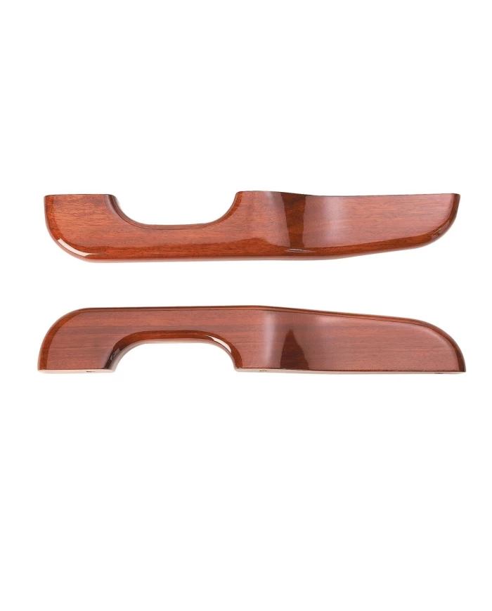 (2/BOX) HAND CRAFTED WOOD 2001 & OLDER PETERBILT REVERSED ARMREST