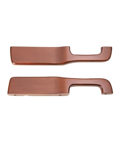 (2/BOX) HAND CRAFTED WOOD 2001 & OLDER PETERBILT OEM ARMREST (2/BOX) HAND CRAFTED WOOD 2001 & OLDER PETERBILT OEM ARMREST