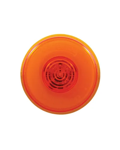 UP37035-6 LED 2" Round GloLight (Clearance/Marker) - Amber LED/Amber Lens