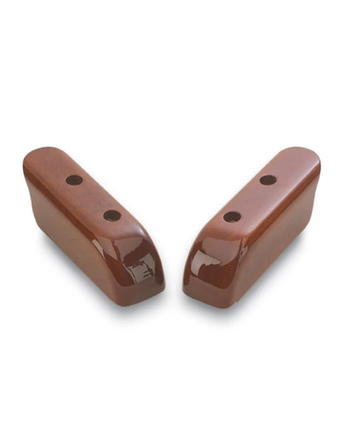 (2/BOX) HAND CRAFTED WOOD DAYLIGHT KENWORTH DOOR ARMREST