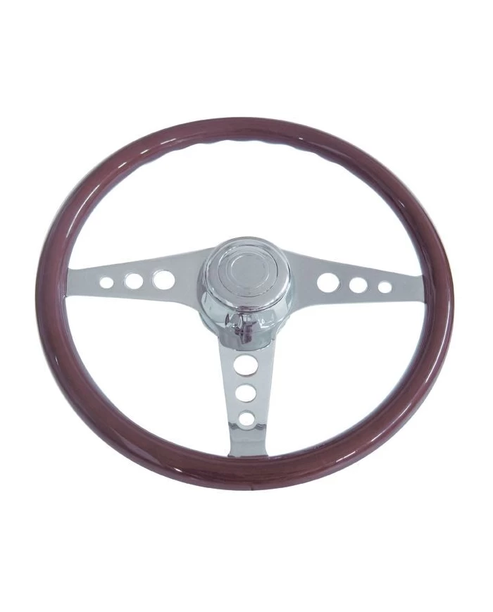 (BOX) 18" GT CHROME SPOKE STEERING WHEEL - FITS FREIGHTLINER 1989~JULY 2006