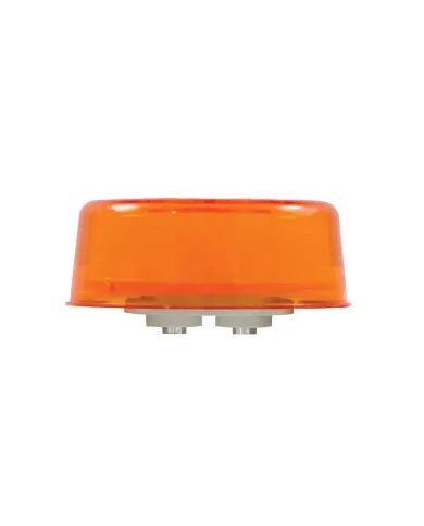 UP37035-6 LED 2" Round GloLight (Clearance/Marker) - Amber LED/Amber Lens