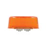 UP37035-6 LED 2" Round GloLight (Clearance/Marker) - Amber LED/Amber Lens