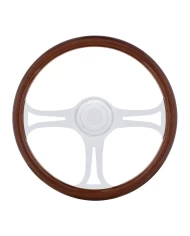 (BOX) 18” CHROME BLADE STEERING WHEEL - PB 1998-2005 / KW 2001-2002 (BOX) 18” CHROME BLADE STEERING WHEEL - PB 1998-2005 / KW 2001-2002