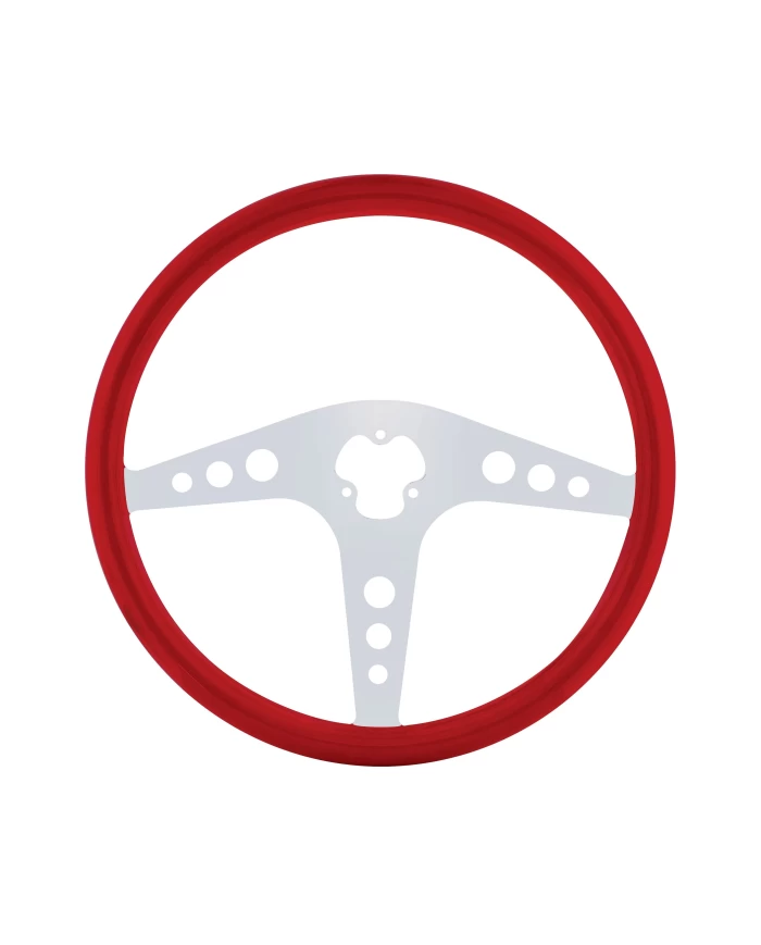 (CBOX) 18" STEERING WHEEL - GT RED