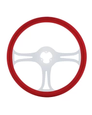 (CBOX) 18" STEERING WHEEL - BLADE RED