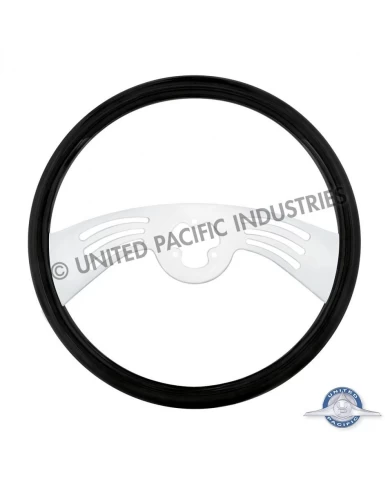 (CBOX) 18" CARBON BLACK STEERING WHEEL - 2 SPOKE (CBOX) 18" CARBON BLACK STEERING WHEEL - 2 SPOKE