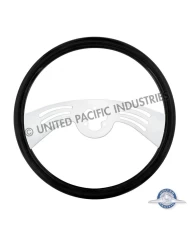 (CBOX) 18" CARBON BLACK STEERING WHEEL - 2 SPOKE