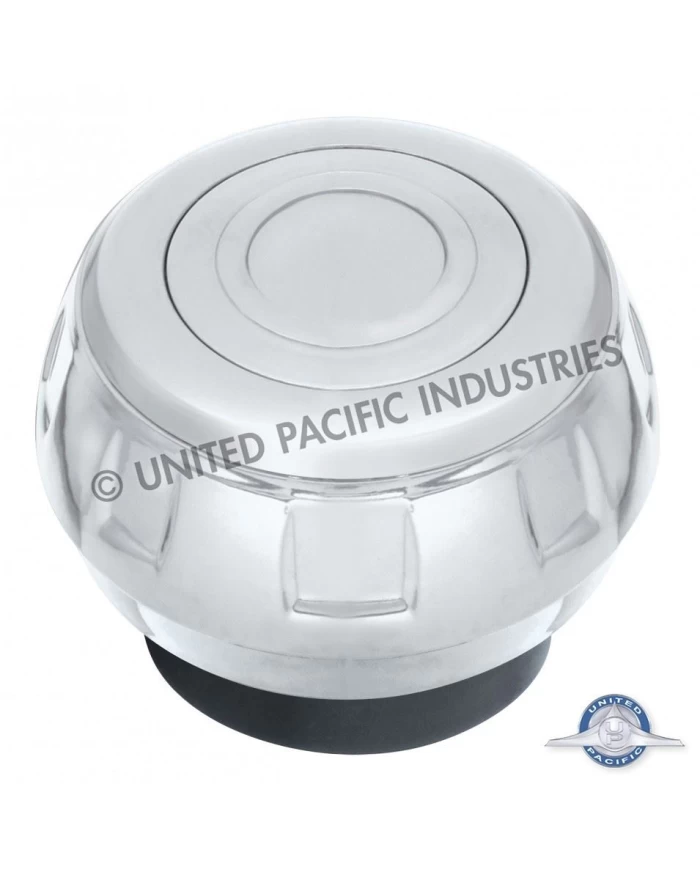 (CBOX) CHROME HUB/HORN ASSEMBLY - PETERBILT 2006+ & KENWORTH 2003+ (CBOX) CHROME HUB/HORN ASSEMBLY - PETERBILT 2006+ & KENWORTH 2003+