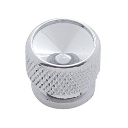 UP23906-Chrome Bolt Head - Indented (Card of 4)