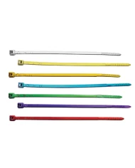 (10/PACK) 4" CABLE TIE - GREEN