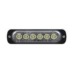 UP37042B-6 High Power LED Super Thin Directional Warning Light - Amber LED (Bulk)